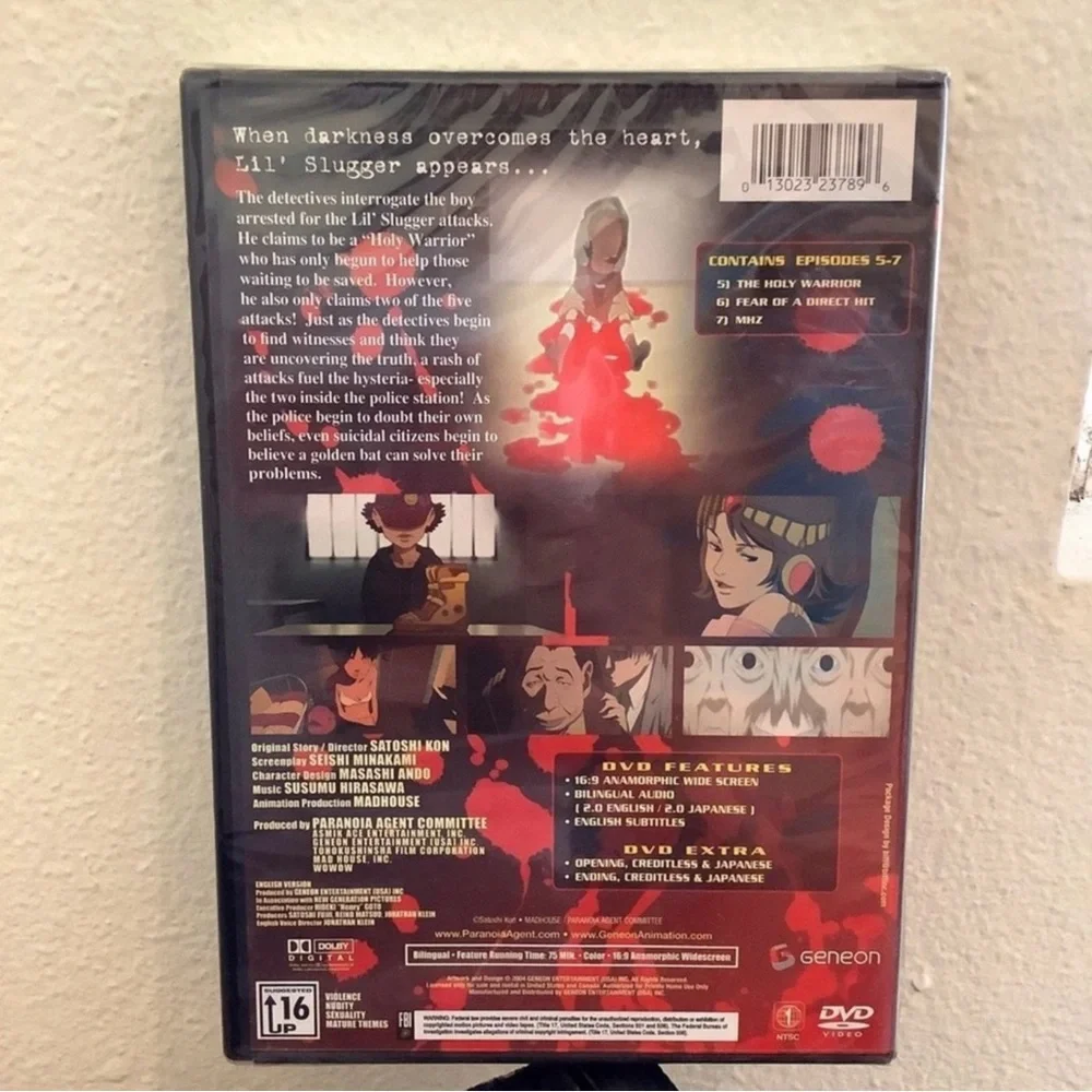 Paranoia Agent Volume 2 True Believers DVD - Picture 2 of 4